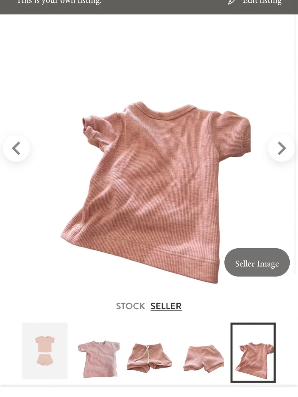 Baby girl Pink Short Sleeve lounge set